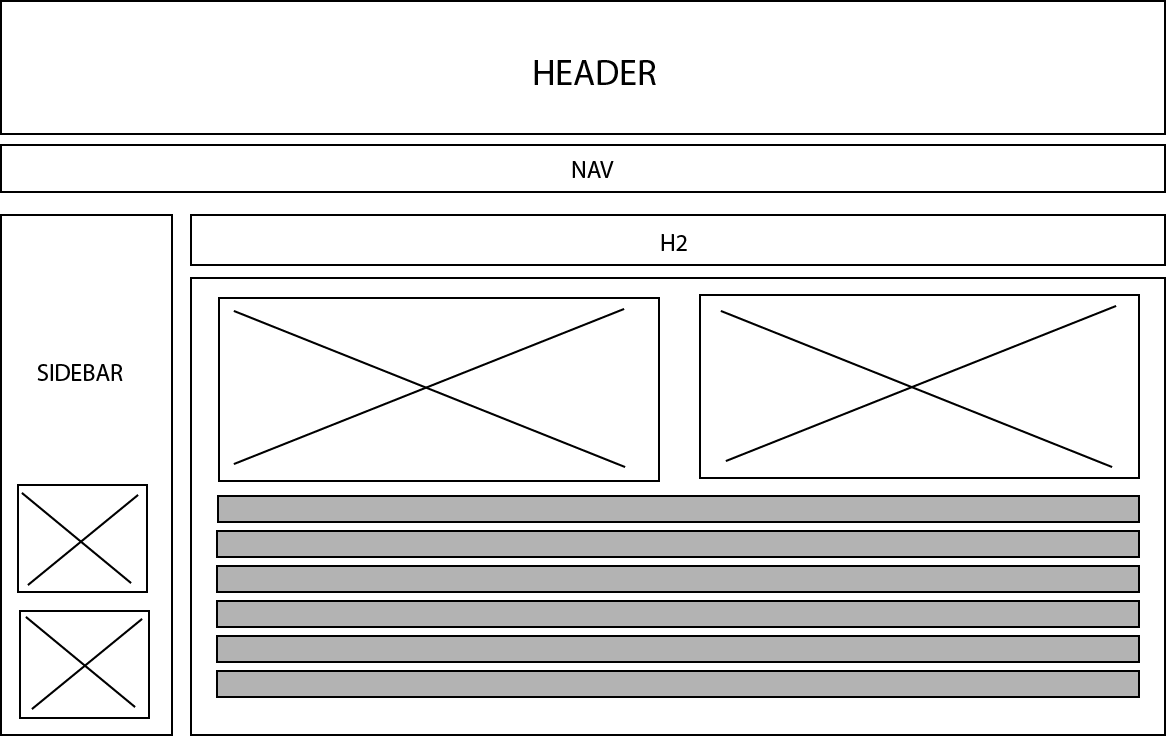 Desktop Wireframe